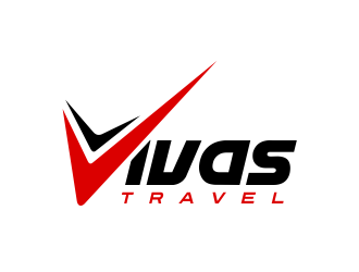 VIVAS TRAVEL logo design by AisRafa