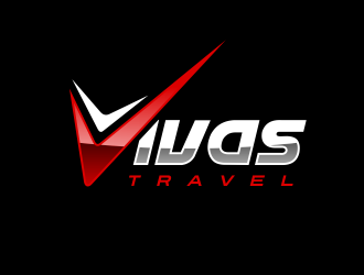 VIVAS TRAVEL logo design by AisRafa