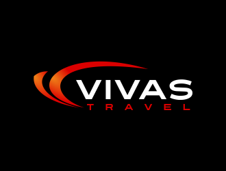 VIVAS TRAVEL logo design by AisRafa