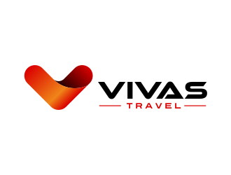 VIVAS TRAVEL logo design by AisRafa