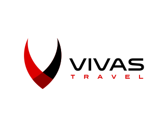 VIVAS TRAVEL logo design by AisRafa