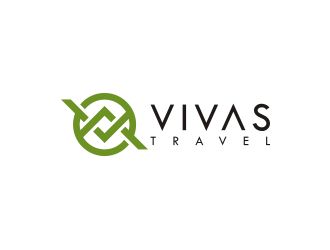 VIVAS TRAVEL logo design by KQ5