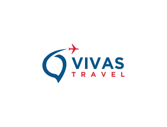 VIVAS TRAVEL logo design by RIANW