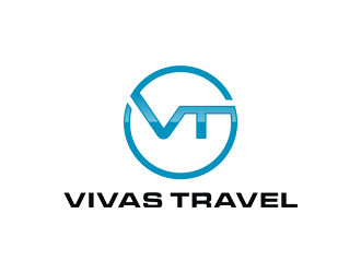 VIVAS TRAVEL logo design by cimot