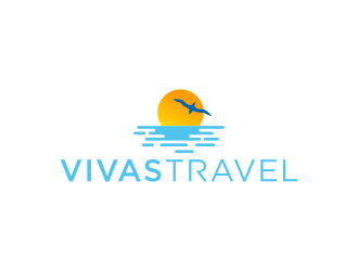 VIVAS TRAVEL logo design by Kanya