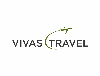 VIVAS TRAVEL logo design by santrie