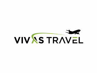 VIVAS TRAVEL logo design by santrie