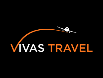 VIVAS TRAVEL logo design by savana