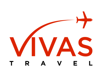 VIVAS TRAVEL logo design by savana
