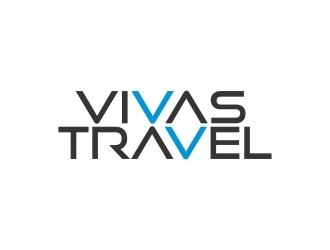VIVAS TRAVEL logo design by onetm