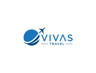 VIVAS TRAVEL logo design by haidar