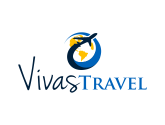 VIVAS TRAVEL logo design by ingepro