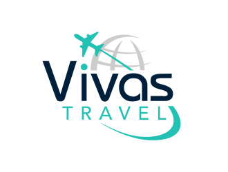 VIVAS TRAVEL logo design by ingepro