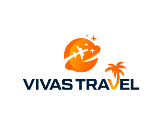 VIVAS TRAVEL logo design by ingepro
