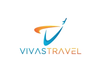 VIVAS TRAVEL logo design by Andri