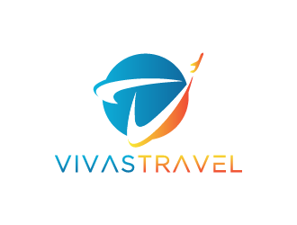 VIVAS TRAVEL logo design by Andri