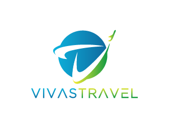 VIVAS TRAVEL logo design by Andri