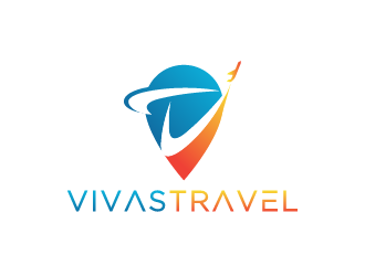 VIVAS TRAVEL logo design by Andri