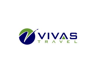 VIVAS TRAVEL logo design by IrvanB