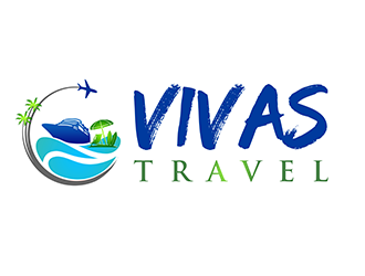 VIVAS TRAVEL logo design by 3Dlogos
