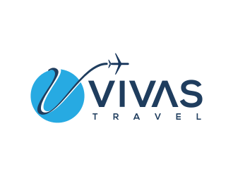 VIVAS TRAVEL logo design by berkahnenen