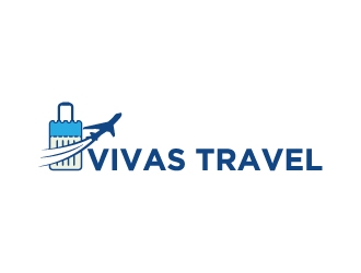 VIVAS TRAVEL logo design by kasperdz