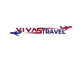 VIVAS TRAVEL logo design by naldart