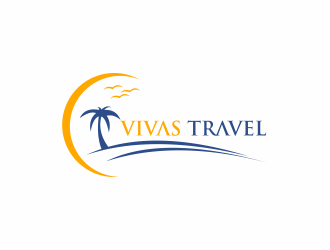 VIVAS TRAVEL logo design by luckyprasetyo