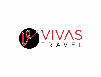 VIVAS TRAVEL logo design by luckyprasetyo