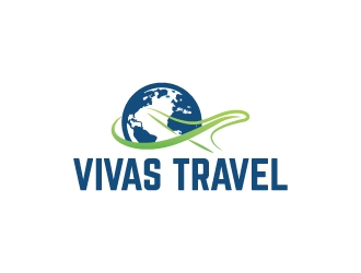 VIVAS TRAVEL logo design by kasperdz
