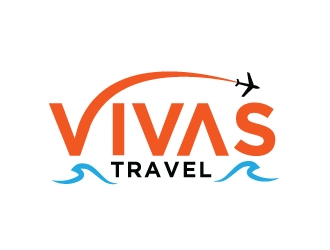 VIVAS TRAVEL logo design by Foxcody