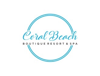 Coral Beach Boutique Resort & Spa logo design by sabyan