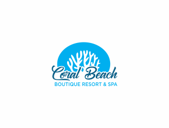 Coral Beach Boutique Resort & Spa logo design by hopee