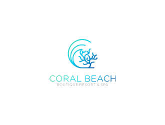 Coral Beach Boutique Resort & Spa logo design by zeta