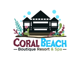 Coral Beach Boutique Resort & Spa logo design by iamjason