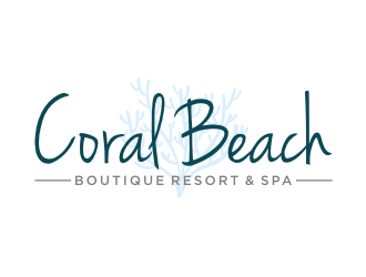 Coral Beach Boutique Resort & Spa logo design by nurul_rizkon