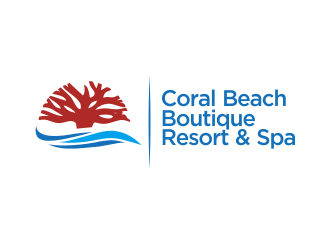 Coral Beach Boutique Resort & Spa logo design by YONK