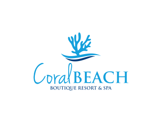 Coral Beach Boutique Resort & Spa logo design by ingepro