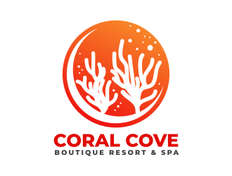 Coral Beach Boutique Resort & Spa logo design by dennisatsir