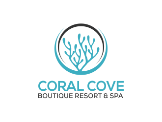 Coral Beach Boutique Resort & Spa logo design by kopipanas