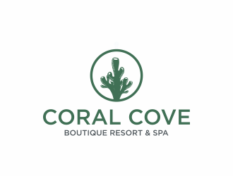 Coral Beach Boutique Resort & Spa logo design by menanagan