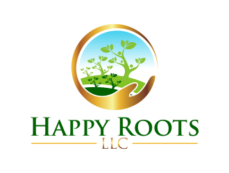 Happy Roots  logo design by qqdesigns