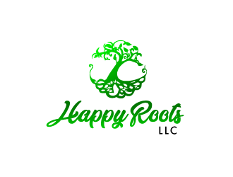 Happy Roots  logo design by PRN123