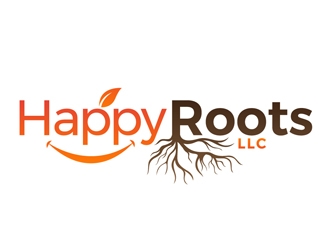 Happy Roots  logo design by DreamLogoDesign
