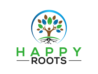 Happy Roots  logo design by BrightARTS