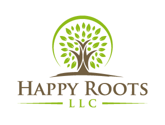 Happy Roots  logo design by akilis13