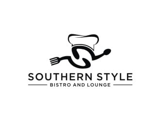 Southern Style Bistro and Lounge logo design by sabyan