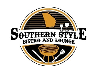 Southern Style Bistro and Lounge logo design by uttam