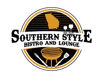 Southern Style Bistro and Lounge logo design by uttam