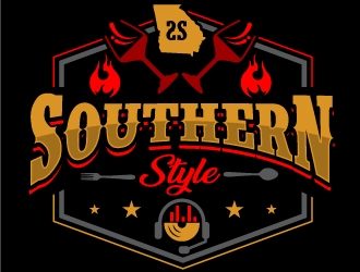Southern Style Bistro and Lounge logo design by Suvendu